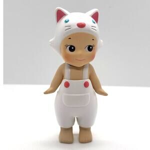 New Kewpie/Angel Mini Figure in White Cat Costume, Open Blind Box